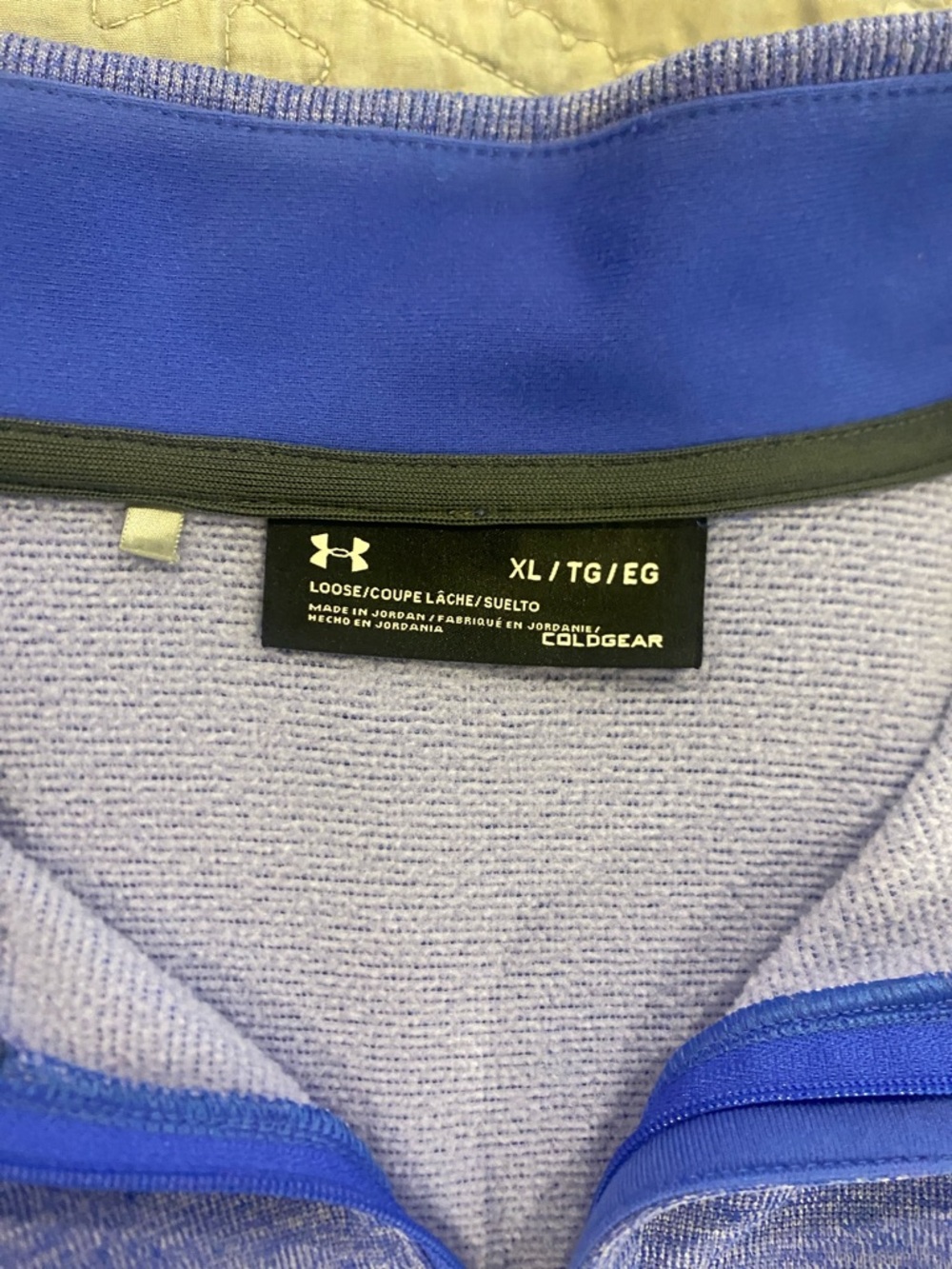 NWOT under Armour 1/4 zip pullover xl - Picture 2 of 6